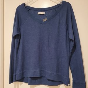 Abercrombie & Fitch Women Long Sleeve Waffle Top